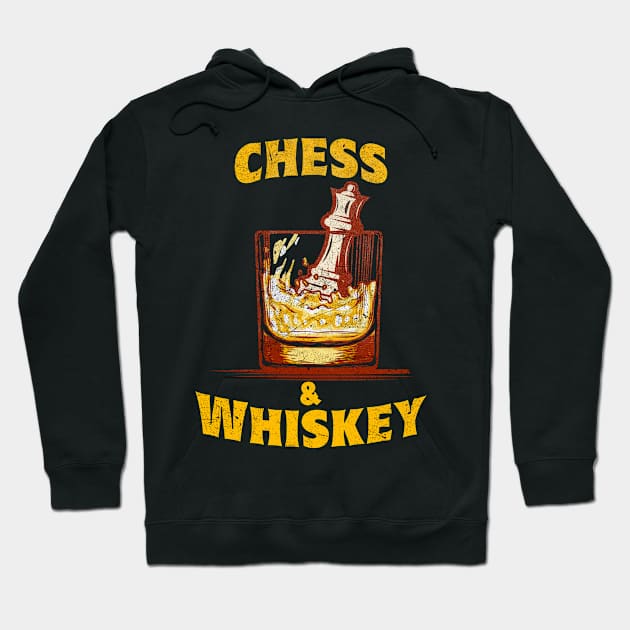 Chess Lover Whiskey Master Hoodie by All-About-Words